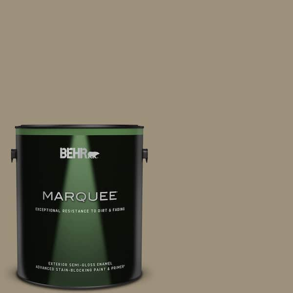 BEHR MARQUEE 1 gal. #730D-5 Village Square Semi-Gloss Enamel Exterior Paint & Primer