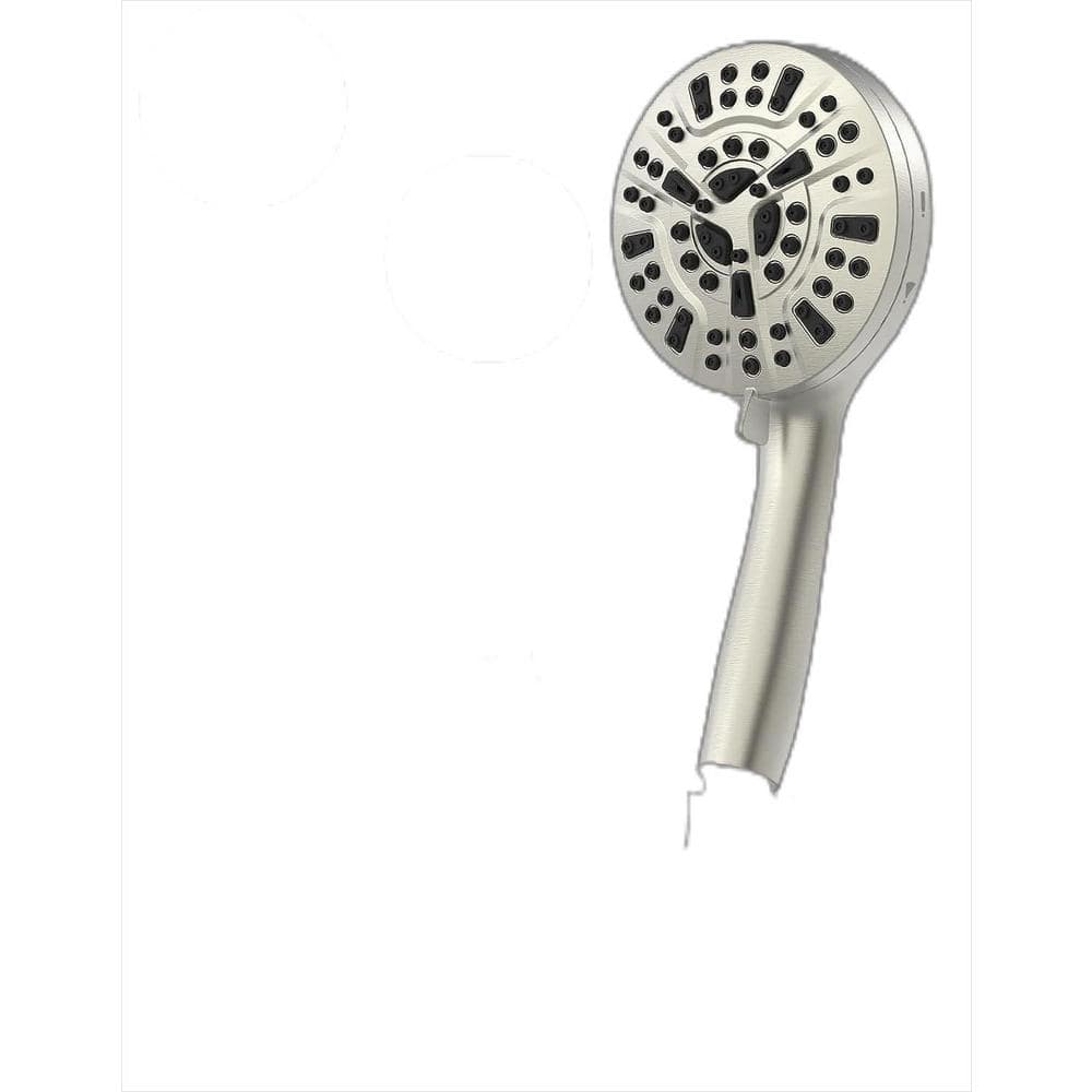 Handheld High-Pressure Shower Head 10-Spray Wall Mount Handheld Shower Head