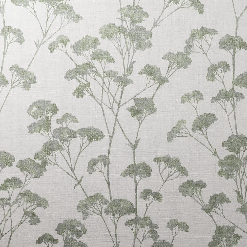 Sprig Trail Green Non Pasted Paper Wallpaper Sample price history on PriceWatchPro