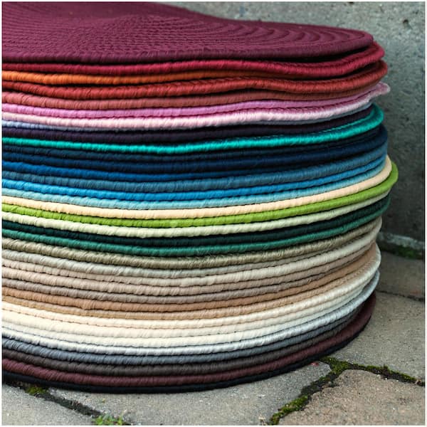 Trends Jasmine 2 ft. x 3 ft. Oval Braided Area Rug