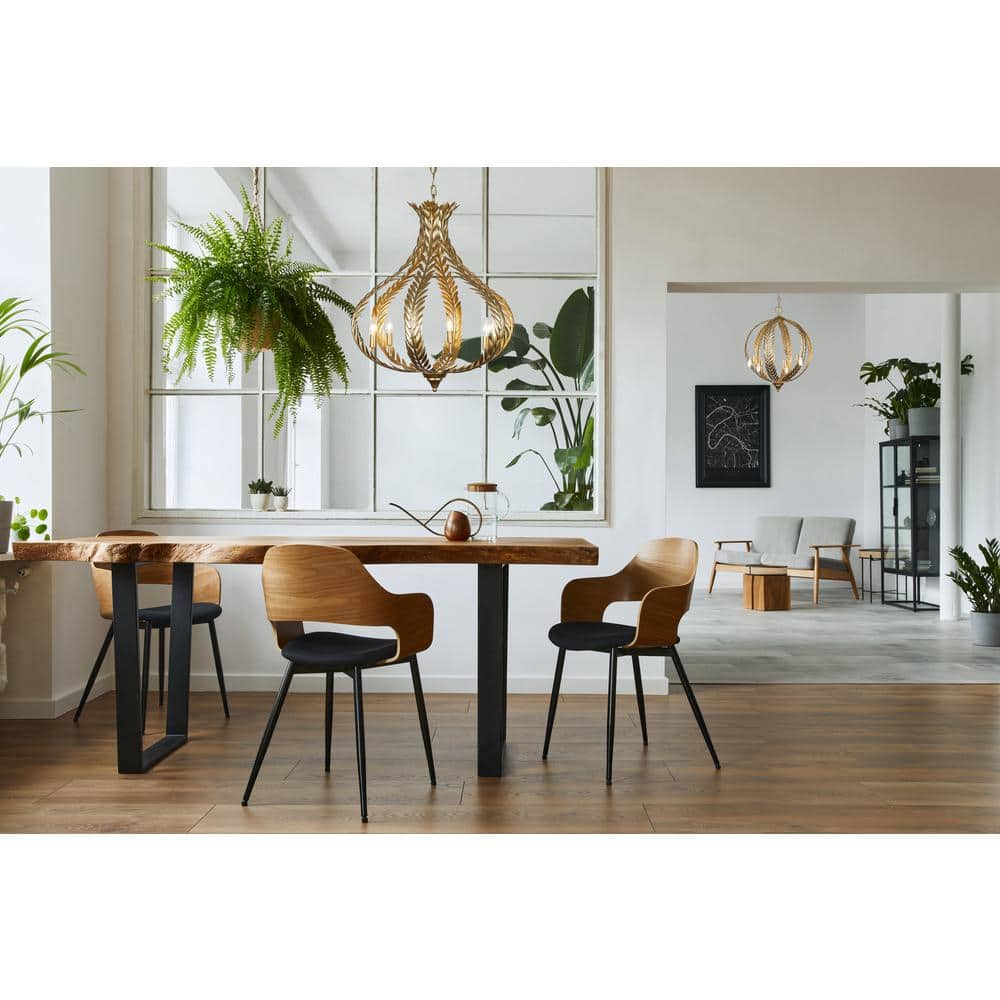 Atlas Grecian Gold 6-Light Metal Pendant
