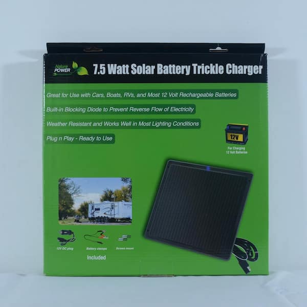 Solar Battery Charger, Emergency Power Supply Flexible Solar Panel Prevent  Reverse Charging for Laptops for Car Batteries for Security 
