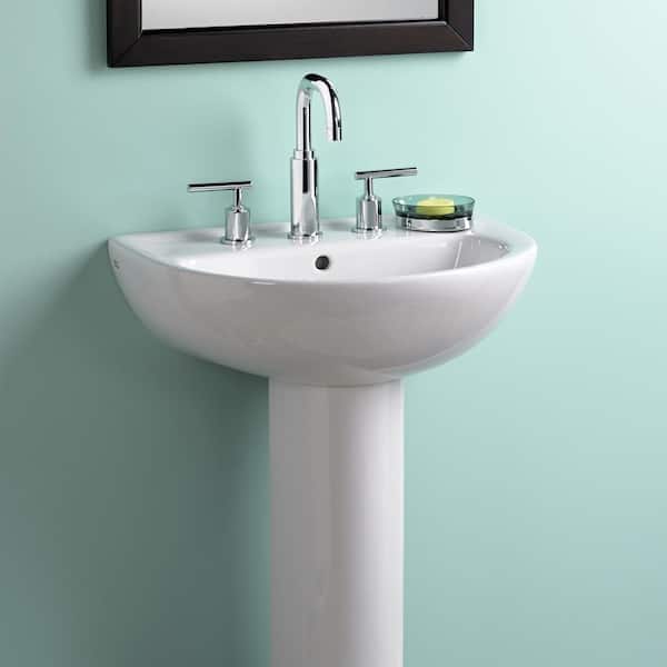 Karla 605 Pedestal Lavatory — Barclay Products Limited