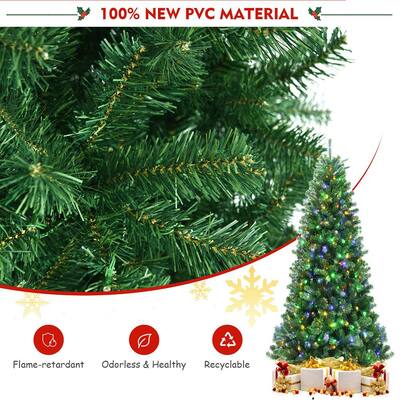 8 Ft Artificial Christmas Trees Christmas Trees The Home Depot