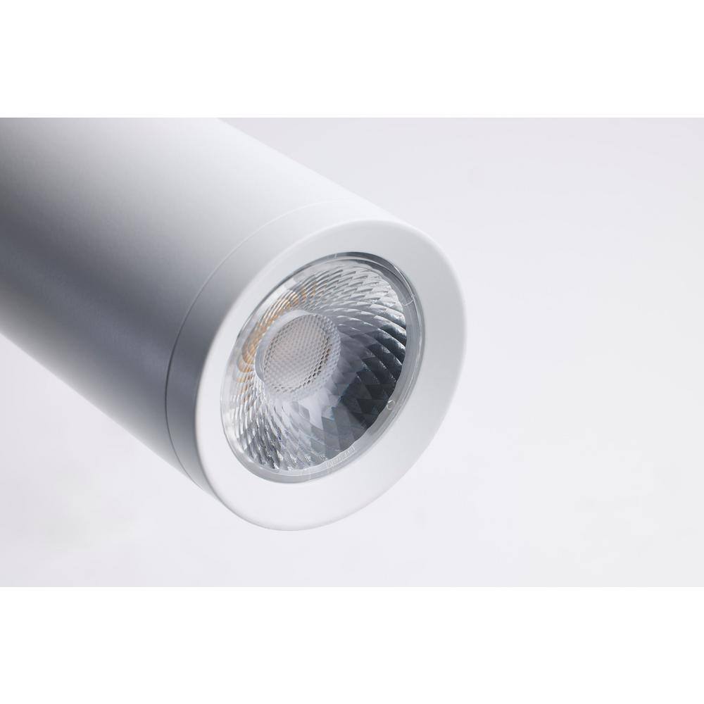 Matte White Aluminum LED Indoor/Outdoor Pendant Light