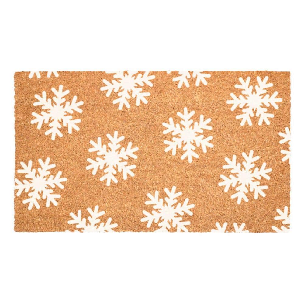 Multi-Colored 29 in. x 17 in. Coir Outdoor Door Mat price history on PriceWatchPro