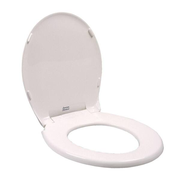 American Standard Rise and Shine Round Closed Front Toilet Seat in White