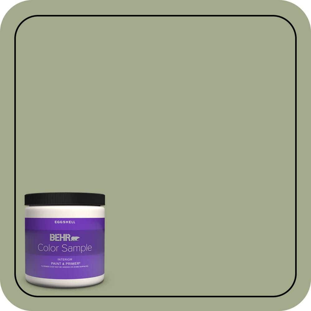 8 oz. #420F-4 Sagey Eggshell Enamel Interior Paint & Primer Color Sample price history on PriceWatchPro