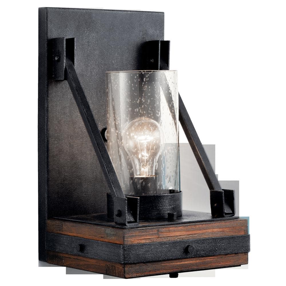 Kichler Lighting - One Light Wall Sconce - Wall Bracket - Rustic inspirations -