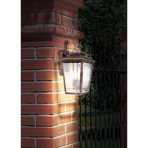 Irvington Manor 4-Light Chelsea Bronze Outdoor Wall Lantern Sconce