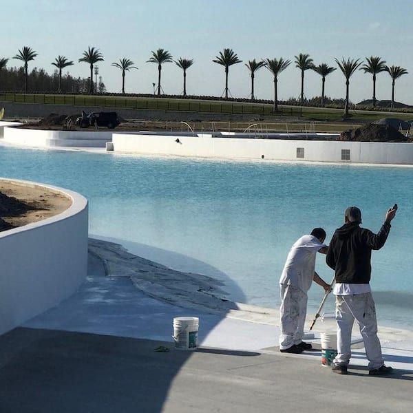 DRYLOK - HD-9000 Professional 1 Gal. White Flat Latex Interior/Exterior Basement and Masonry Waterproofer