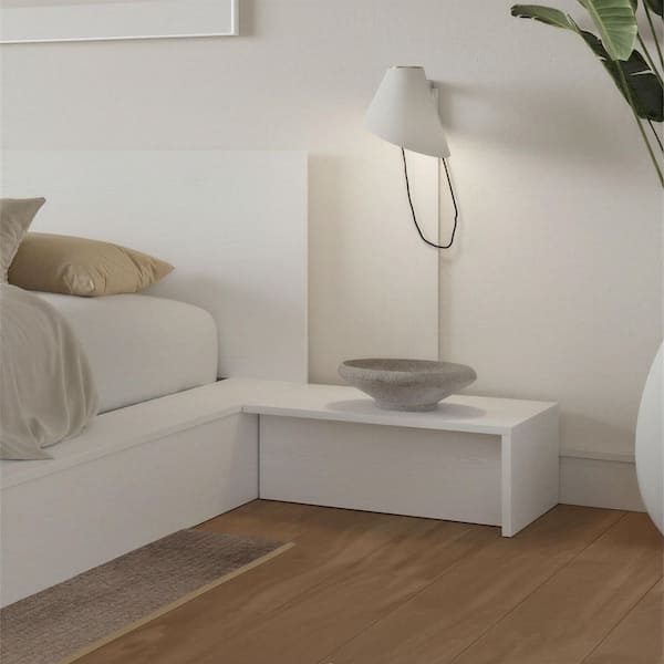 Kanso White Nightstand (Set of 2)