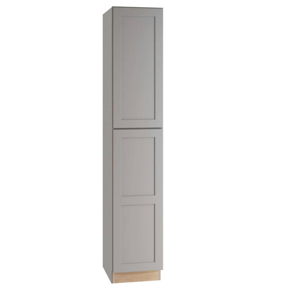 Newport 18 in. W x 24 in. D x 96 in. H Assembled Plywood Pantry Kitchen Cabinet in Pearl Gray with Soft Close RH price history on PriceWatchPro