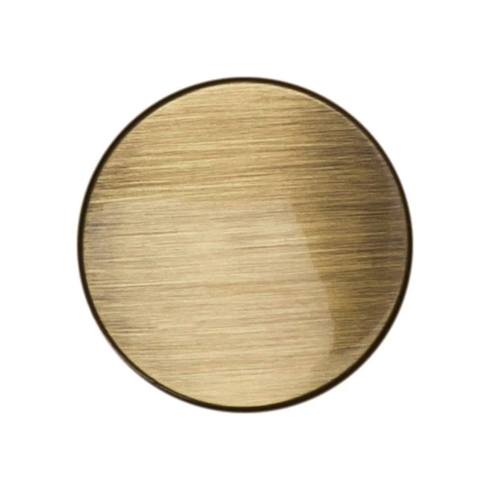 1.5 in. x 1.5 in. ABS Pop-Up Drain Threaded Stopper Cap Antique Brass price history on PriceWatchPro