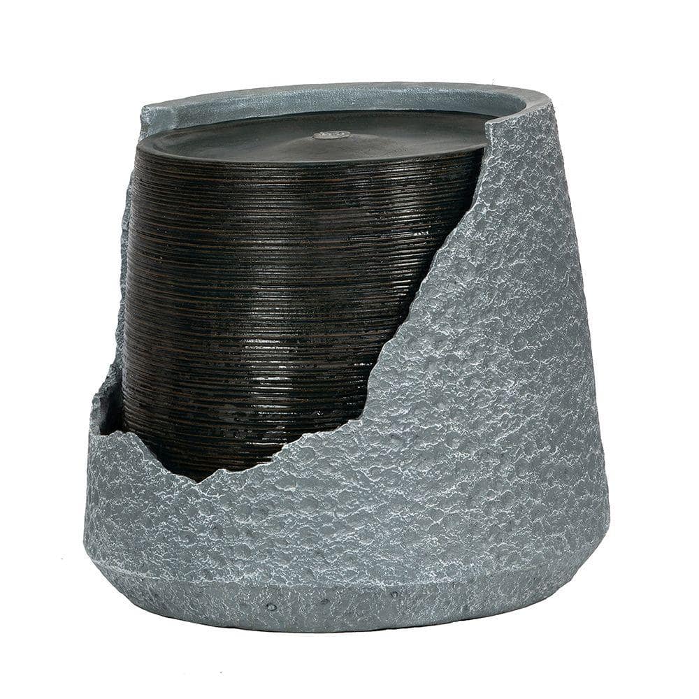 "20x20x18"" Polyresin Water Fountain - Broken Urn, LED Light, Indoor/Outdoor" price history on PriceWatchPro