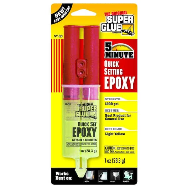Super Glue 1 oz. Quick Setting Epoxy (12-Pack)