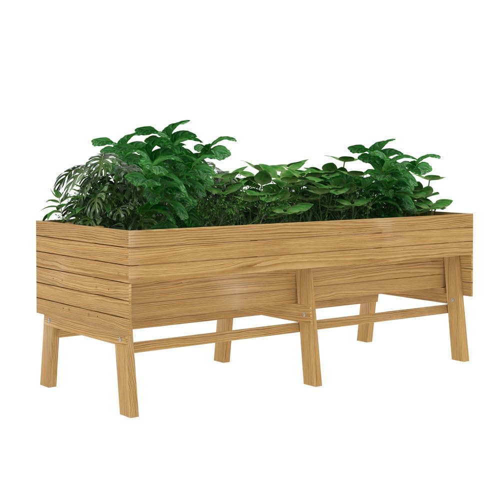 Raised Garden Bed Planter Box with Four Wheels - veikous – Veikous