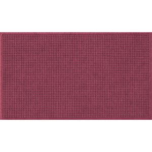 Waterhog Square Pattern Grill Mat - Bordeaux