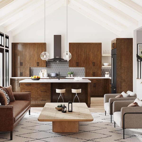 Hampton Bay Designer Series Soleste Assembled 30x42x12 Wall