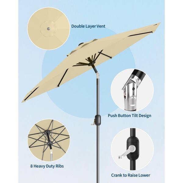 custom promotional patio umbrellas  Custom Branded Market Umbrellas