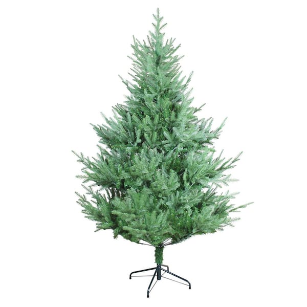 6-7 ft. Green Holiday Plastic Curved Christmas Tree (1-Pack)