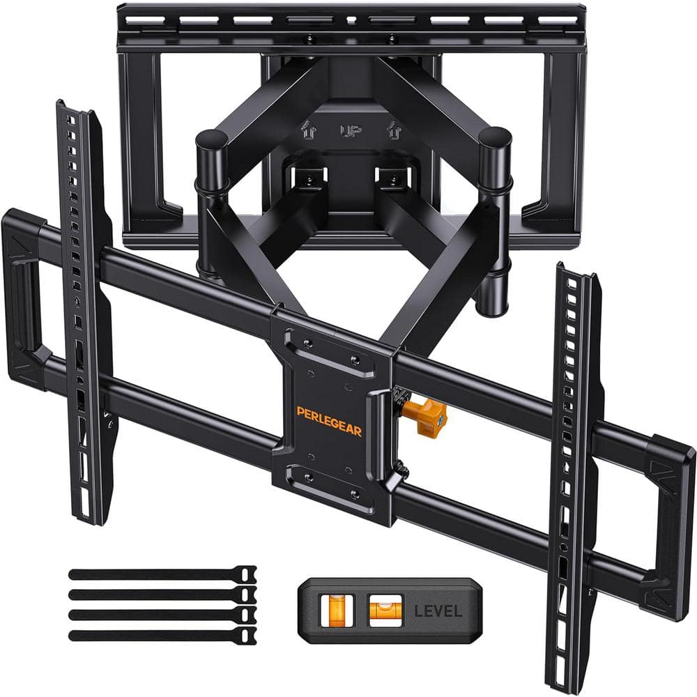 Etokfoks Retractable Full Motion Wall Mount for 40 in. - 86 in. in TVs