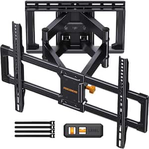 Retractable Full Motion Wall Mount for 40 in. - 86 in. in TVs