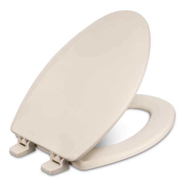 CENTOCO Centocore Elongated Closed Front Toilet Seat in Bone