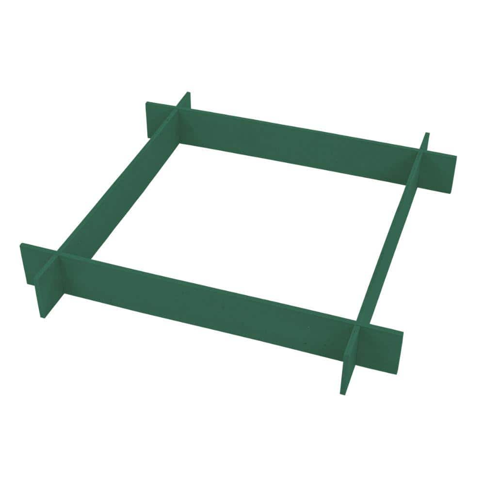 3 ft. by 3 Garden Green Color Raised Garden Box 5 in. high price history on PriceWatchPro