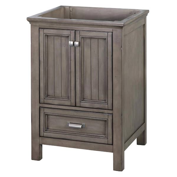 CRAFT + MAIN Brantley 24 in. W x 21-1/2 in. D Bath Vanity Cabinet Only in Distressed Grey