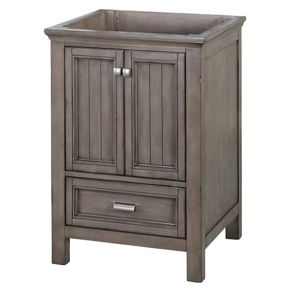 Foremost Brantley 24 in. W x 21-1/2 in. D Bath Vanity Cabinet Only in Distressed Grey