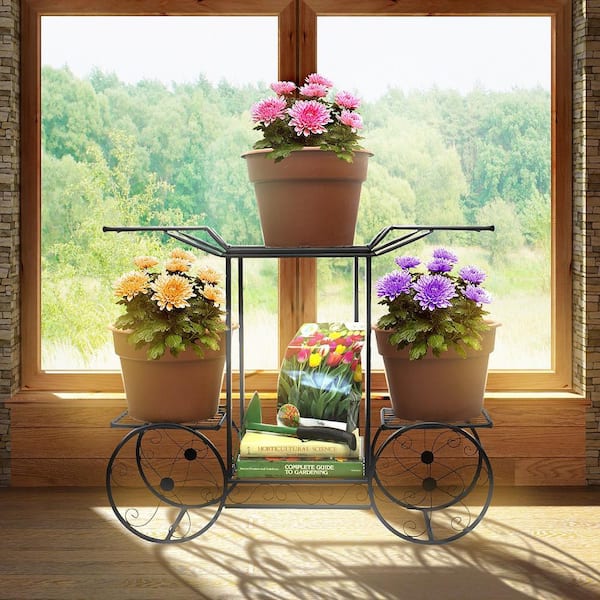 Plants stand 【植物台座】 Amazon.com : Eocogup Plant Stand Indoor Tall,2 Tier Convertible