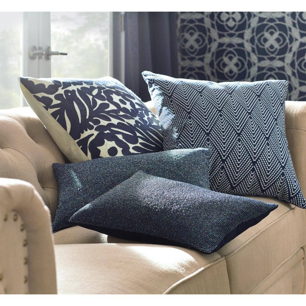 Navy Room Darkening Rod Pocket Curtain Panel, 54" x 63"