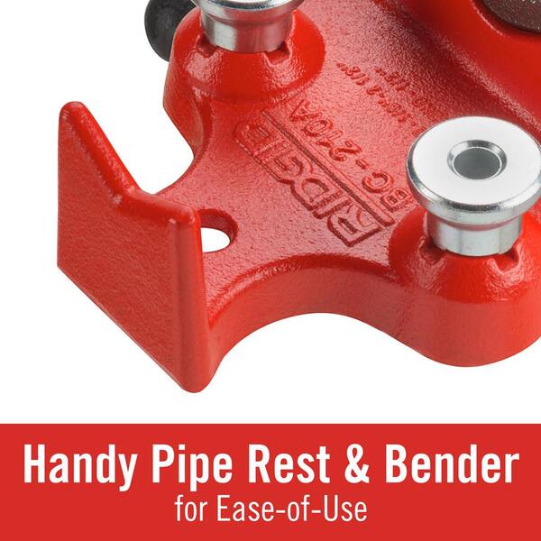 RIDGID 1/8 in. to 2-1/2 in. Pipe Capacity, Top-Screw Bench RIDGID 1/8 in. to 2-1/2 in. Pipe Capacity, Top-Screw Bench