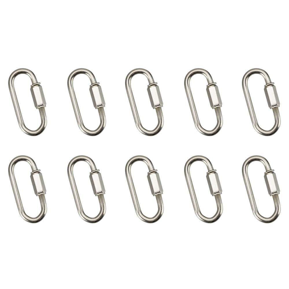 10-Pack Heavy-Duty Chain Connecting Link Size:1-3/4 in. L x 3/4 in. W ...