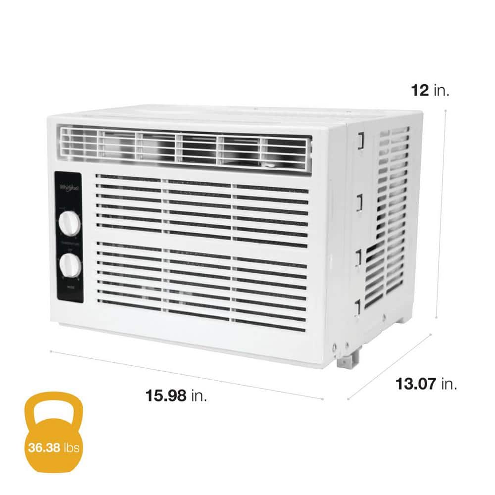 Whirlpool 5000 BTU White Window Air Conditioner