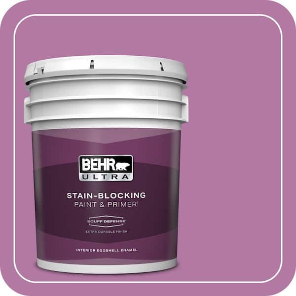 BEHR ULTRA 5 gal. Home Decorators Collection #HDC-SP16-11 Cactus Flower Extra Durable Eggshell Enamel Interior Paint & Primer