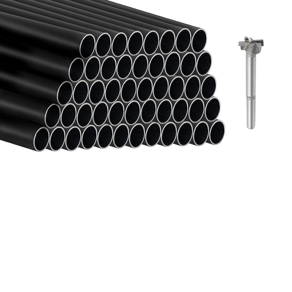 36 in.H x 0.75 in. W Aluminum Stair Railing Kit 50 Pack Round Balusters for Deck Porch Spindles Powder Coated Anti-UV price history on PriceWatchPro