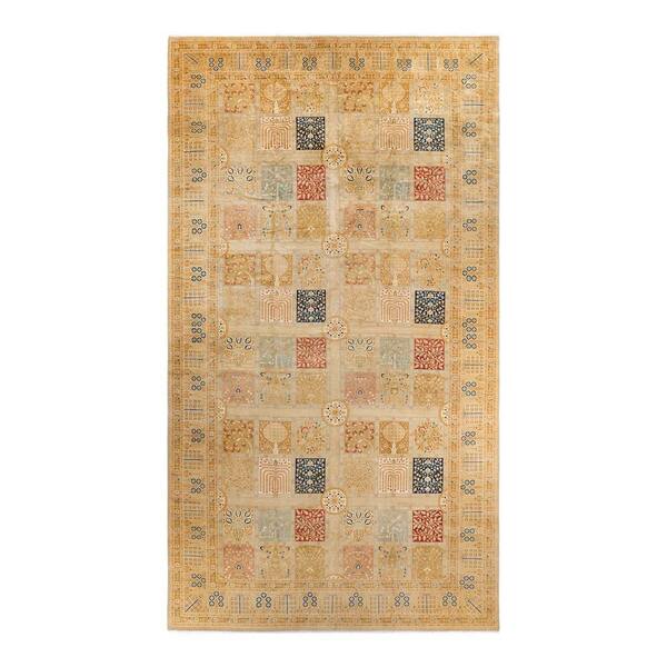 Mogul One-of-a-Kind Handmade Ivory 16 ft. 10 in. x 9 ft. 3 in. Indoor Area Rug