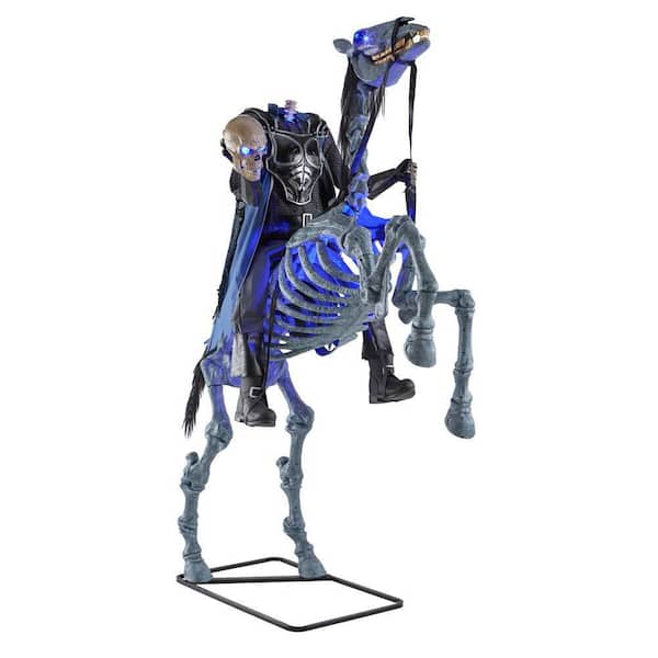 8.5 FT Grave & Bones Giant-Sized Animated LED Knight Frostbane