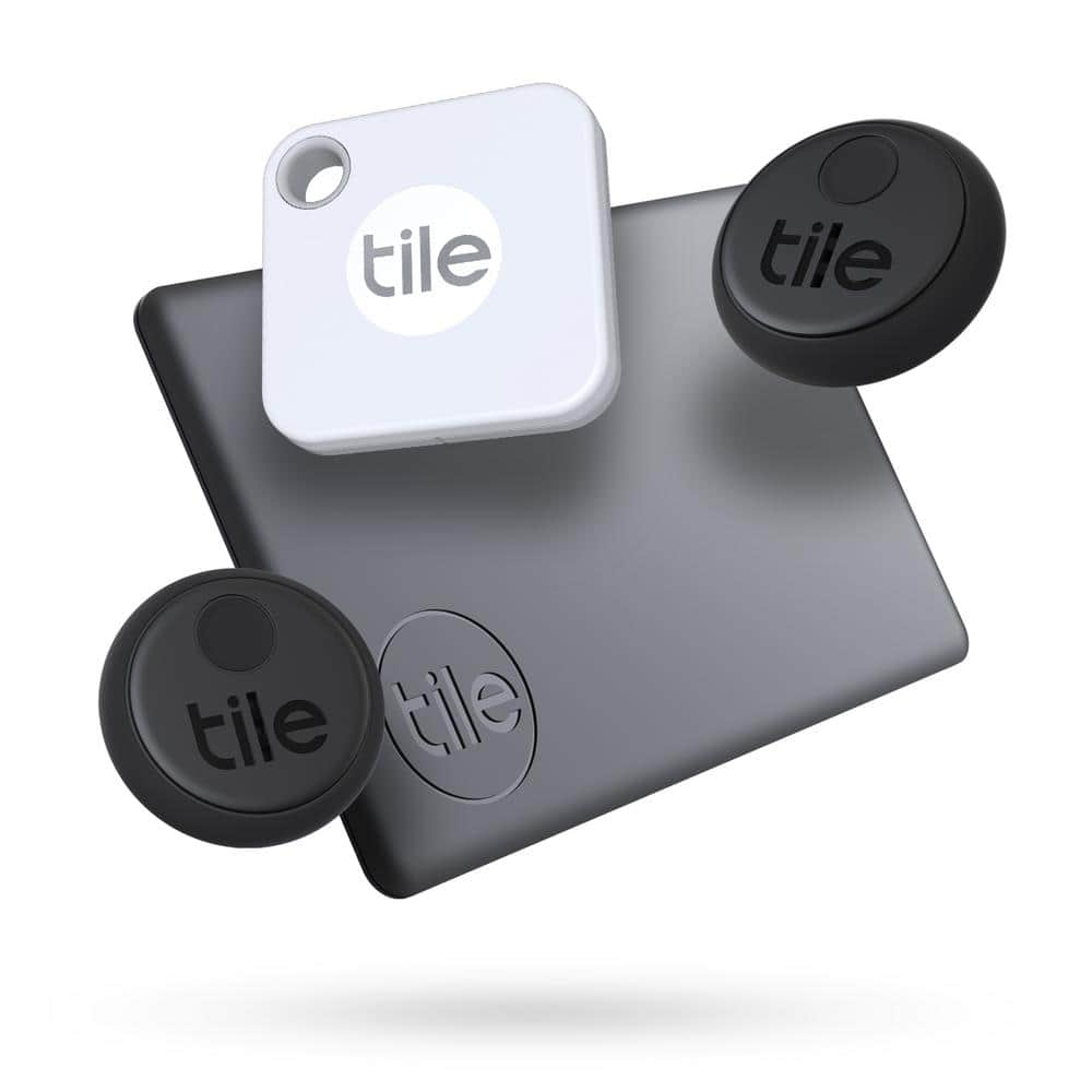 tile Tile Pro Black 2022 (1-Pack) Powerful Bluetooth Tracker, Keys Finder  and Item Locator for Keys, Bags and More RE-43001 - The Home Depot