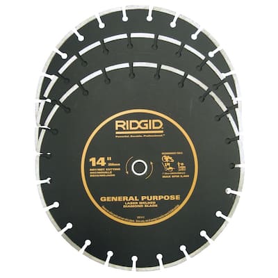 14 in. Diamond Blade (3-Pack)