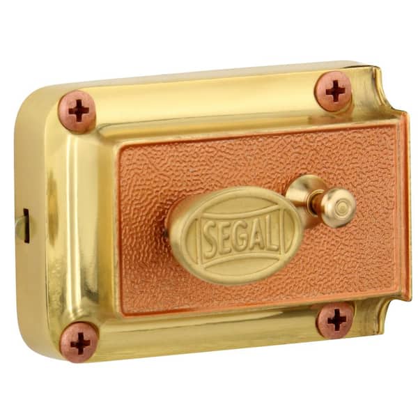 Prime-Line Rim Single Cylinder Deadbolt, Cast Bronze Construction