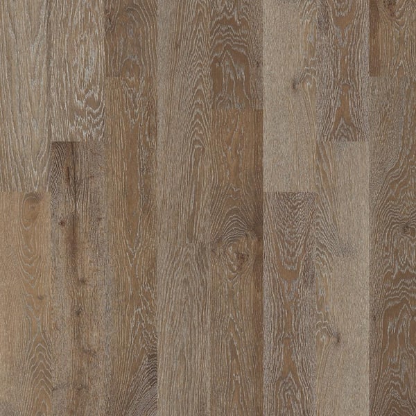 Shaw Richmond Earthen White Oak 9.16 in. T x 7.48 in. W  Engineered Hardwood Flooring (31.09 sq. ft./Case)