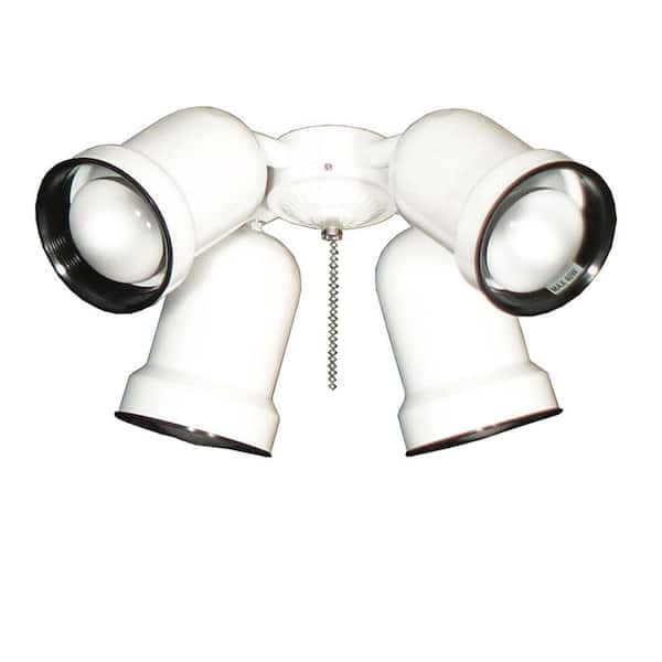 Troposair 463 Spotlight Pure White, Spotlight Ceiling Fan Kit