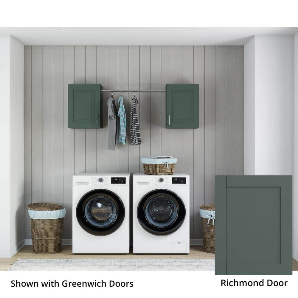 MILL'S PRIDE Richmond Aspen Green Plywood Shaker Stock Ready to ...
