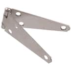 6 in. Stainless Steel Heavy Strap Hinge (5-Pack)