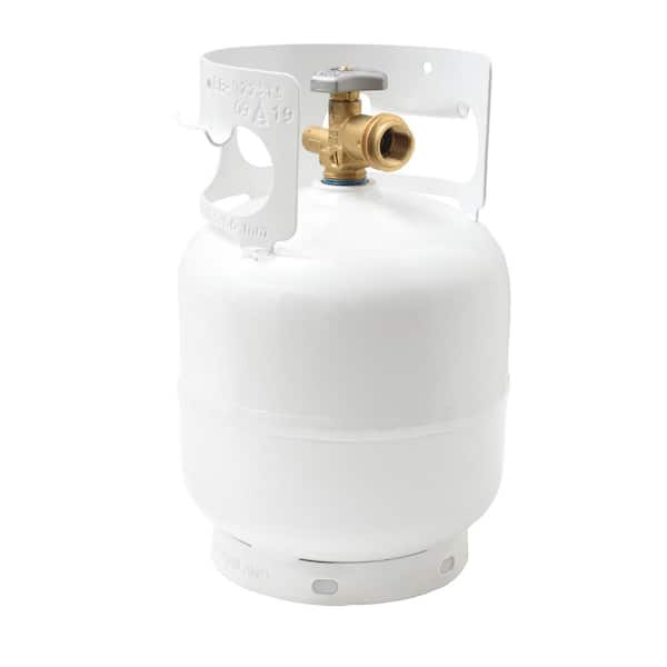 Ships Empt Propane Cylinder with Type 1 Overfill Protection Device Valve 30 lb 