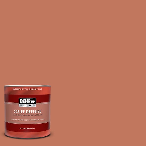 BEHR MARQUEE 1 qt. #M200-5 Terra Cotta Clay Matte Interior Paint