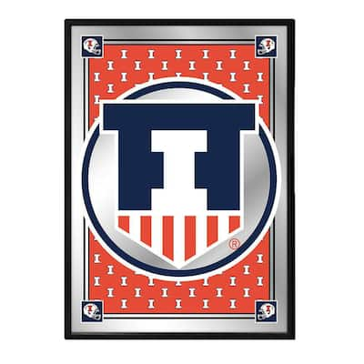 The Fan-Brand 20 in. Illinois Fighting Illini Mirrored Barrel Top Mirrored  Decorative Sign NCILLI-245-01 - The Home Depot